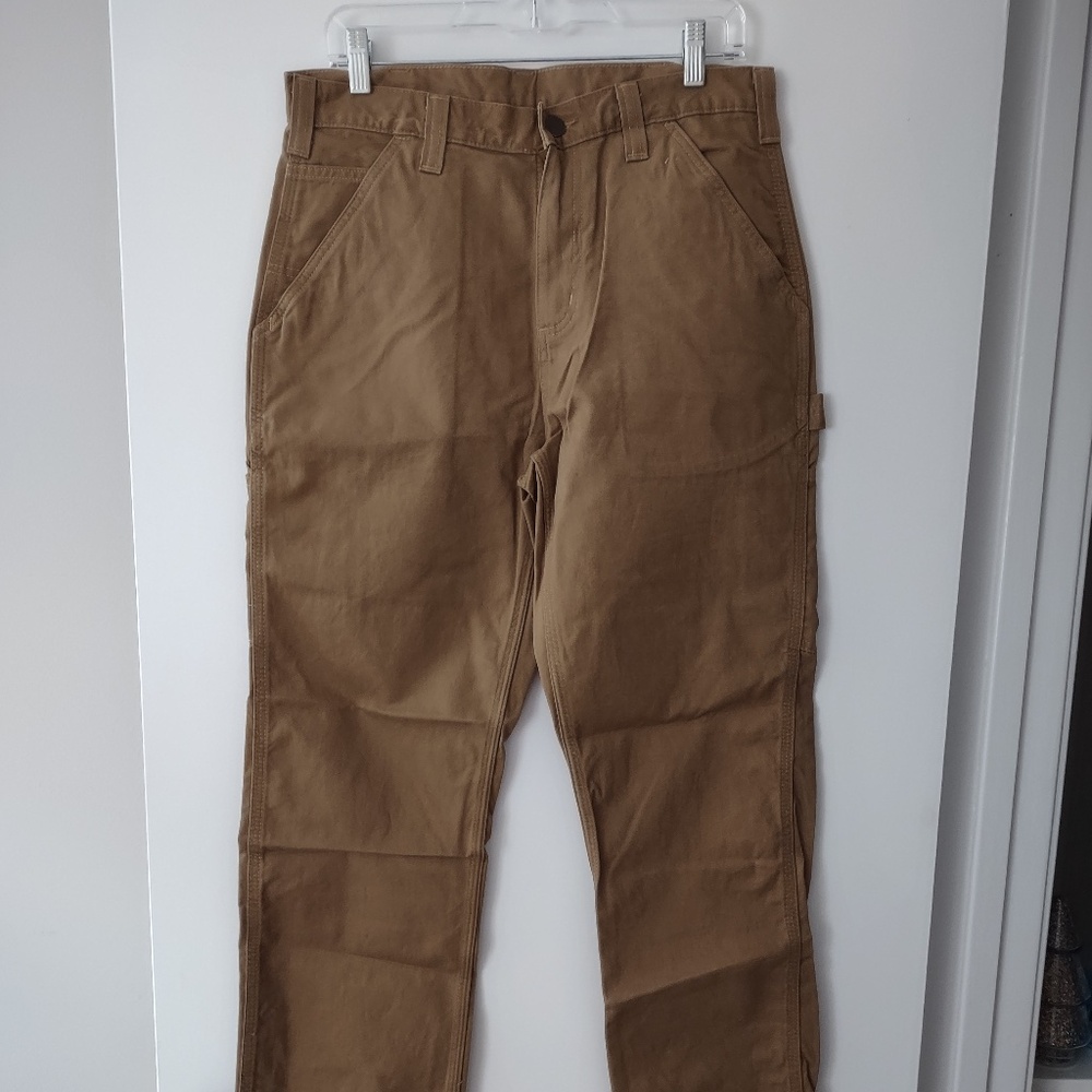 NWT Carhartt Relaxed Fit Twill Utility Work Pant Size 34
